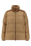 Moncler Daunenjacke Esnaie Mit Teddyfleece In Neutral