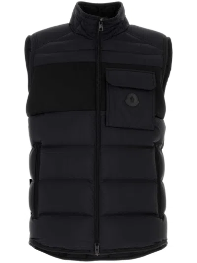 Moncler Black Nylon Estagnous Down Jacket