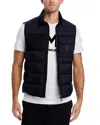 Moncler Black Nylon Estagnous Down Jacket In Black