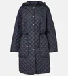 Moncler Etelan Quilted Down Jacket In Black
