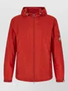 Moncler Red Solid Hood Jacket