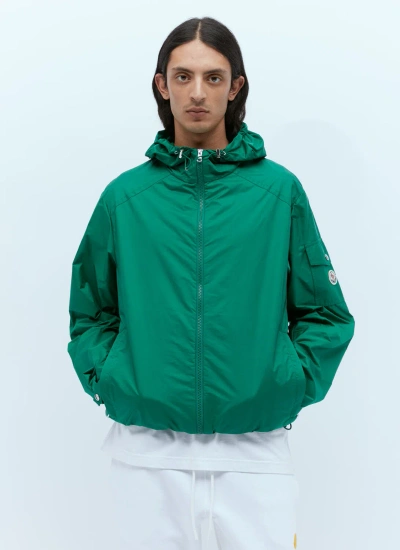 Moncler Etiache Hooded Jacket In Green