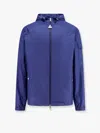 Moncler Etiache Techno Fabric Jacket In Blue