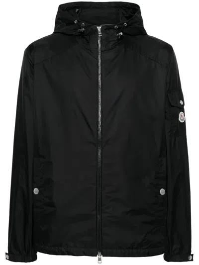Moncler Etiache Jacket With Hood And Pockets In Black