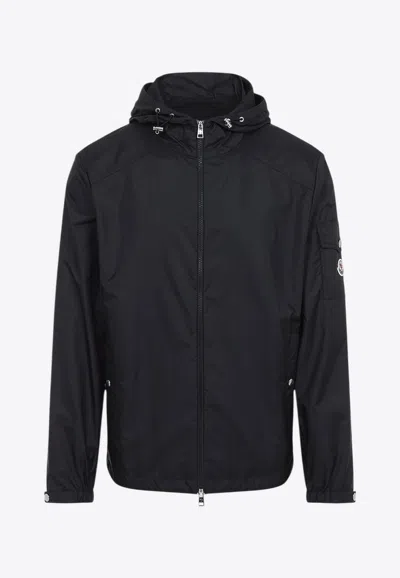 Moncler Etiache Jacket With Hood And Pockets In Black