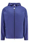 Moncler Etiache Techno Fabric Jacket In Blue