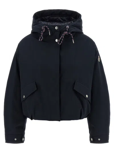Moncler Eucalyptus Down Jacket In Blue