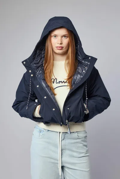 Moncler Eucalyptus Jacket In Purple