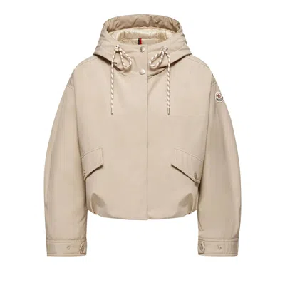 Pre-owned Moncler Eucalyptus Jacket 'light Brown' | Women's Size 1