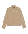 Moncler Evandro Jacket Cuffs Elasticated In Nude