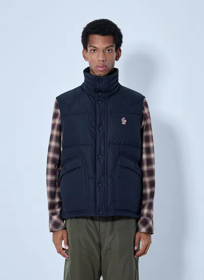 Moncler Evans Down Vest In Blue