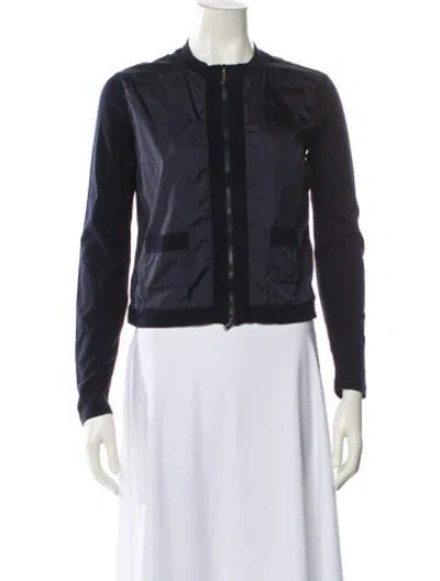 Pre-owned Moncler Evening Jacket In Blue