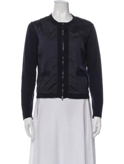 Pre-owned Moncler Evening Jacket In Blue