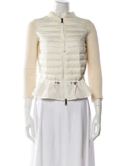 Pre-owned Moncler Evening Jacket In Neutral