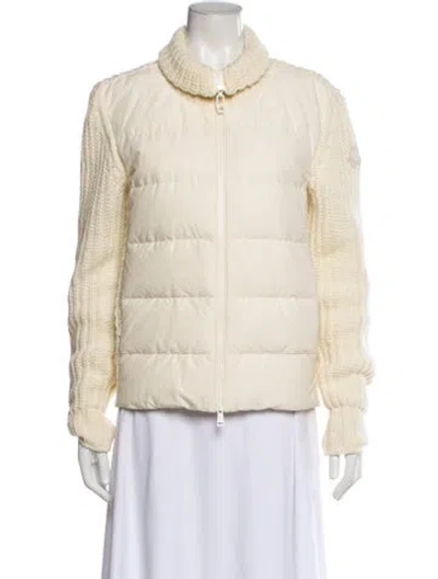 Pre-owned Moncler Evening Jacket In Neutral