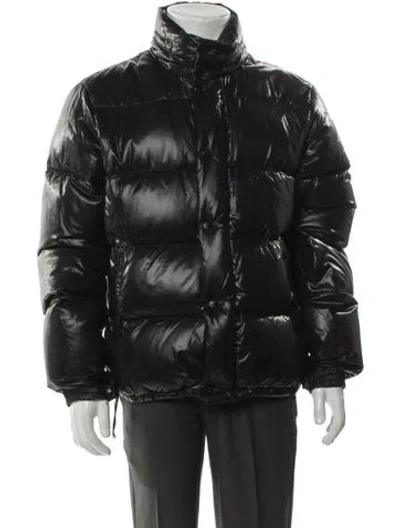 Pre-owned Moncler Everest Puffer Coat In Black