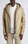 Moncler Evettes Nylon Down Jacket In Sand