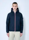 Moncler Zip-up Lightweight Jacket In Blue
