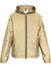 Moncler Evettes Nylon Down Jacket In Neutrals