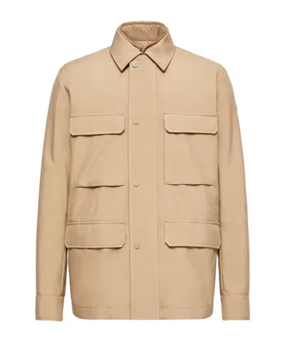 Moncler Exmoor 3-in-1 Down Field Jacket In Neutral