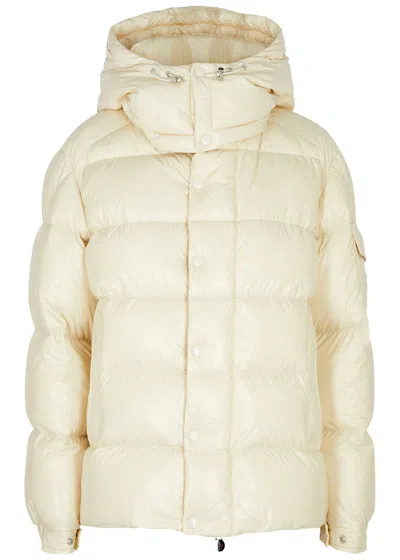 Moncler Extraordinary Forever Maya Quilted Shell Jacket In Neutral