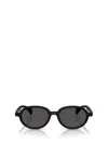 Moncler Me8006 Caprice Oval-frame Injected Sunglasses In Matte Black