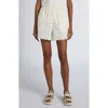 Moncler Eyelet Shorts In White