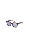 Moncler Audree Squared Frame Sunglasses Sunglasses In Gray