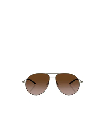 MONCLER MONCLER EYEWEAR AVIATOR FRAME SUNGLASSES