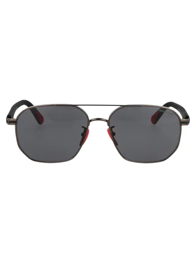 Moncler Eyewear Flaperon Square Frame Sunglasses In 08a
