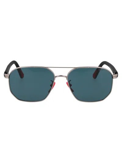 Moncler Eyewear Flaperon Square Frame Sunglasses In 14v