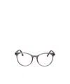 MONCLER MONCLER EYEWEAR OVAL FRAME GLASSES