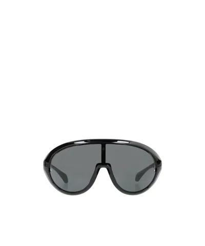 MONCLER MONCLER EYEWEAR OVERSIZED OVAL FRAME SUNGLASSES