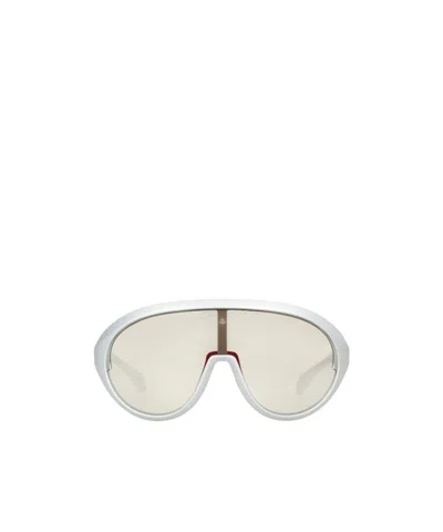 MONCLER MONCLER EYEWEAR OVERSIZED OVAL FRAME SUNGLASSES