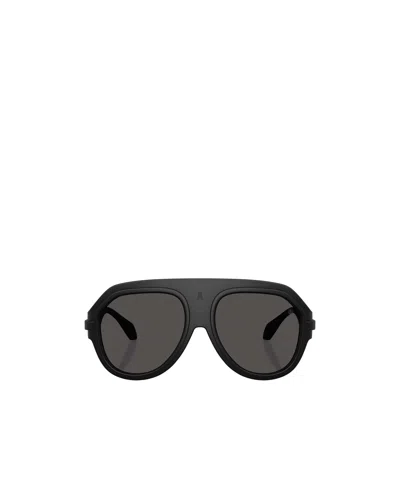 Moncler Eyewear Pilot Frame Sunglasses In Black