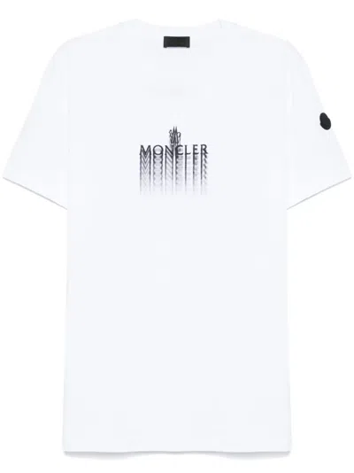 MONCLER FADED-LOGO COTTON T-SHIRT