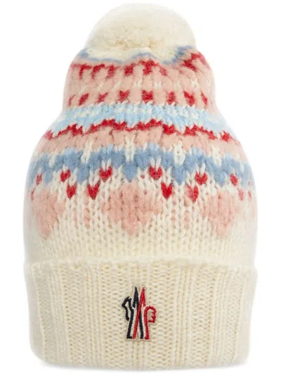 MONCLER FAIR ISLE INTARSIA BEANIE