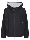 Moncler Technical Design Jacket In Black