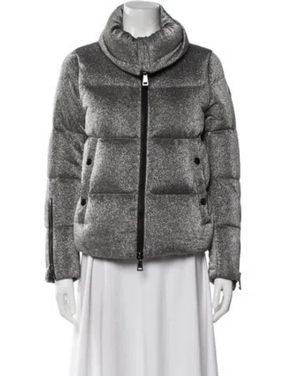 Pre-owned Moncler Faux Fur Jacket