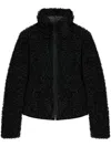 Moncler Bridoire Eco-shearling Jacket In Black
