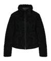 Moncler Bridoire Eco-shearling Jacket In Black