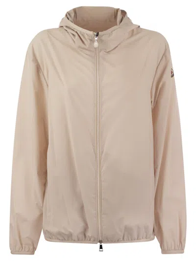 Moncler Fegeo Hooded Jacket In Pink