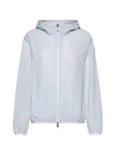 Moncler Fegeo Hooded Jacket In Grey