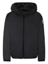 Moncler Fegeo Lightweight Hooded Jacket In Black