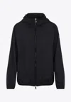 Moncler Fegeo Zip-up Jacket In Black