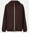 Moncler Fegeos Technical Jacket In Brown