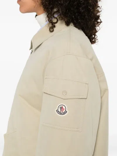 Moncler Felci Jacket In Neutral