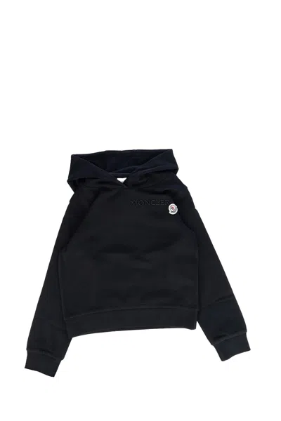 Moncler Kids' Felpe In Black