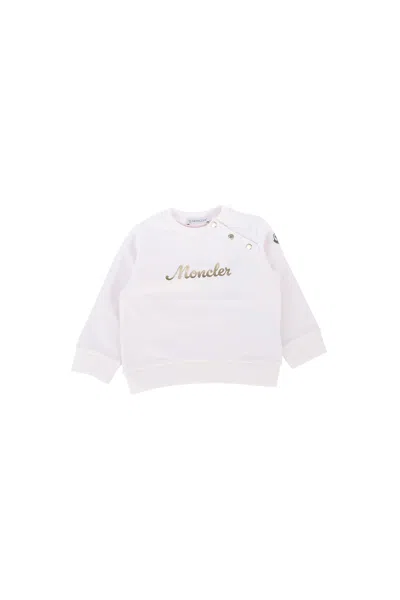 Moncler Kids' Felpe In Neutral