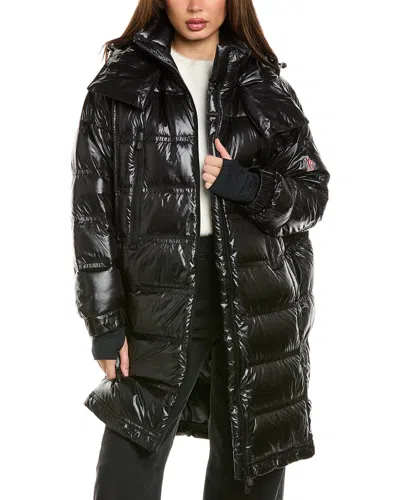 Moncler Fennel Parka In Animal Print